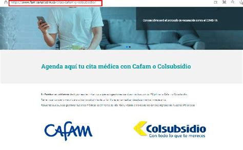 citas cafam medicamentos|Cafam en Línea